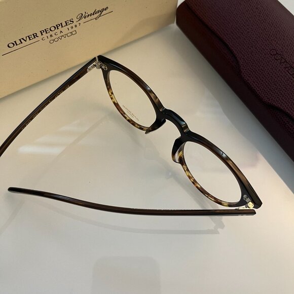 OLIVER PEOPLES O'Malley 47mm Optical MSRP$482 Christian Bale's  Fav Timeless des - Picture 4 of 15